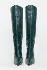 Jimmy Choo Embossed Leather Mavis Boot