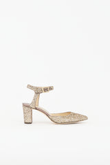 Jimmy Choo Glitter Kambree D'Orsay Pump