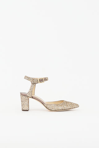 Jimmy Choo Glitter Kambree D'Orsay Pump