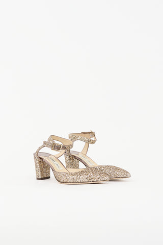 Jimmy Choo Glitter Kambree D'Orsay Pump