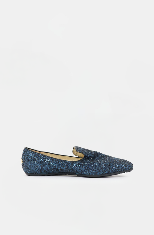 Jimmy Choo Glitter Jaida Loafer