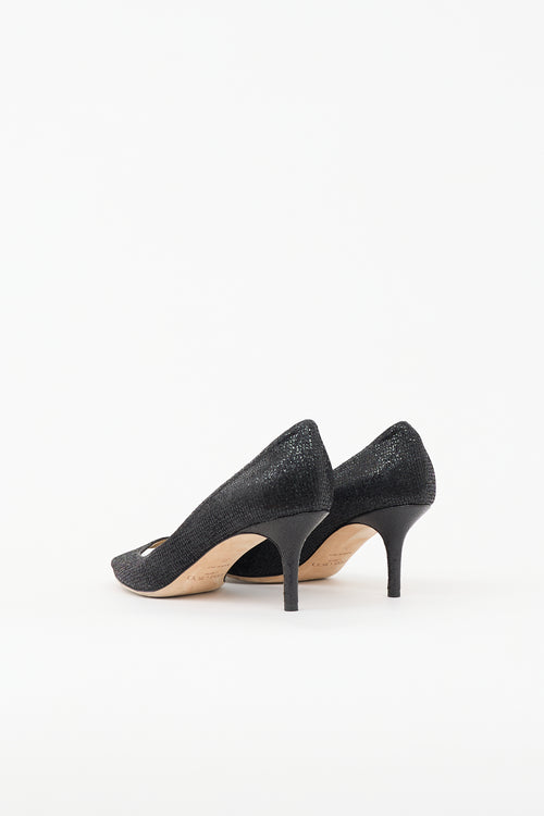 Jimmy Choo Glitter Isabel Pump