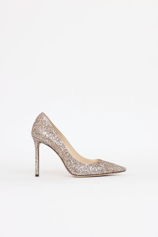 Jimmy Choo Glitter Romy Pump
