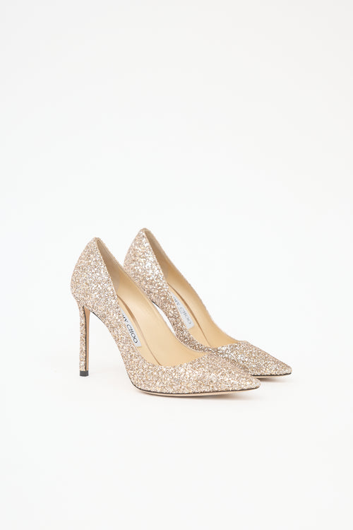Jimmy Choo Glitter Romy Pump