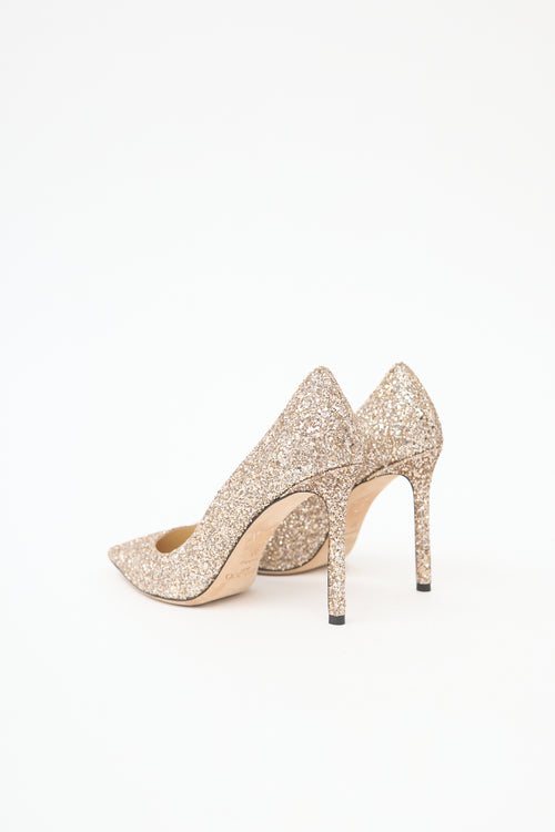 Jimmy Choo Glitter Romy Pump