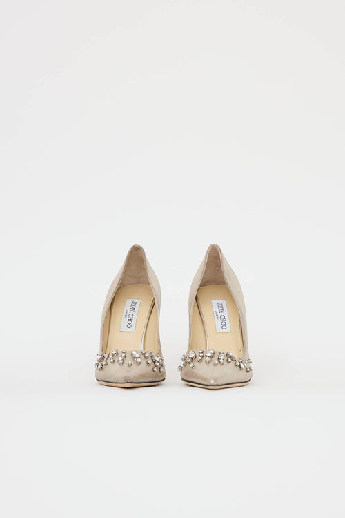 Jimmy Choo Crystal Flick Pump