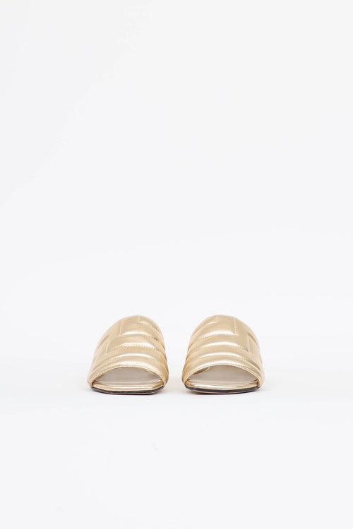 Jimmy Choo Quilted Themis Mule