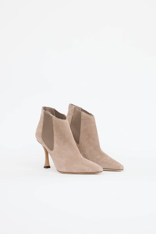 Jimmy Choo Suede Ankle Bootie