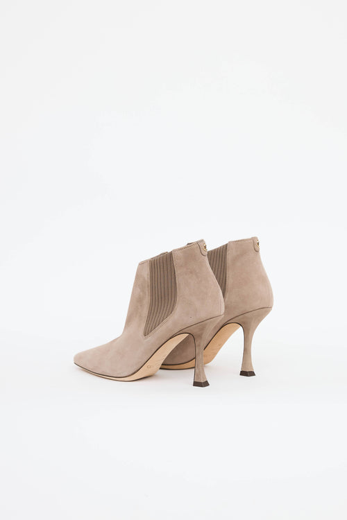 Jimmy Choo Suede Ankle Bootie