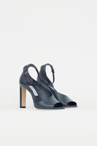 Jimmy Choo Leather D'Orsay Heel