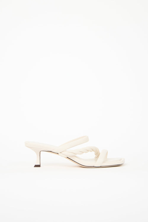 Jimmy Choo Leather Diosa Heel