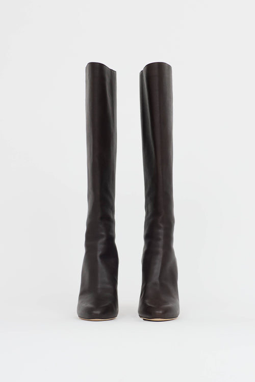 Jimmy Choo Leather Knee High Boot