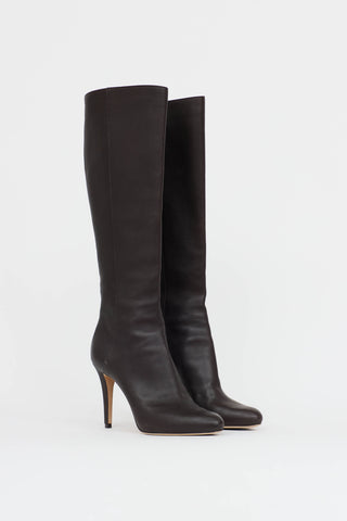 Jimmy Choo Leather Knee High Boot