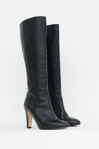 Jimmy Choo Leather Knee High Boot