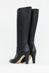 Jimmy Choo Leather Knee High Boot