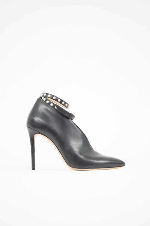 Jimmy Choo Leather Lark 100 Heel