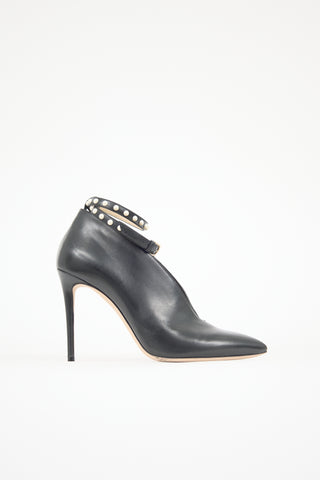 Jimmy Choo Leather Lark 100 Heel