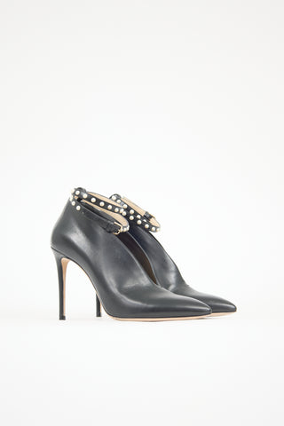 Jimmy Choo Leather Lark 100 Heel