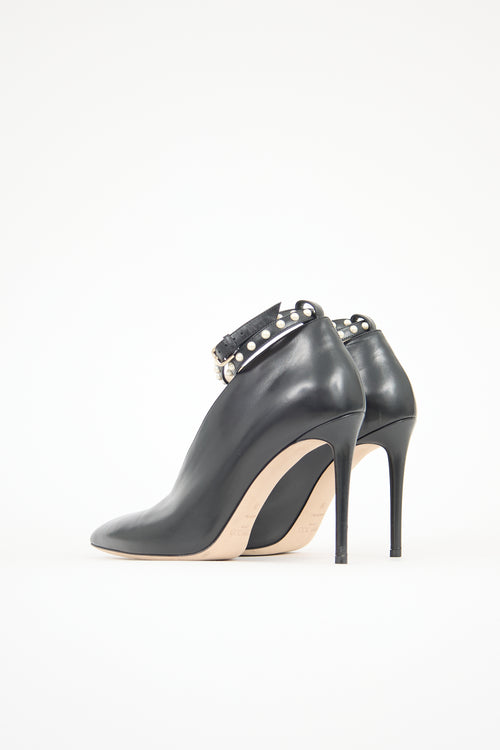 Jimmy Choo Leather Lark 100 Heel