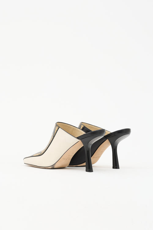 Jimmy Choo Leather Marcel Mule