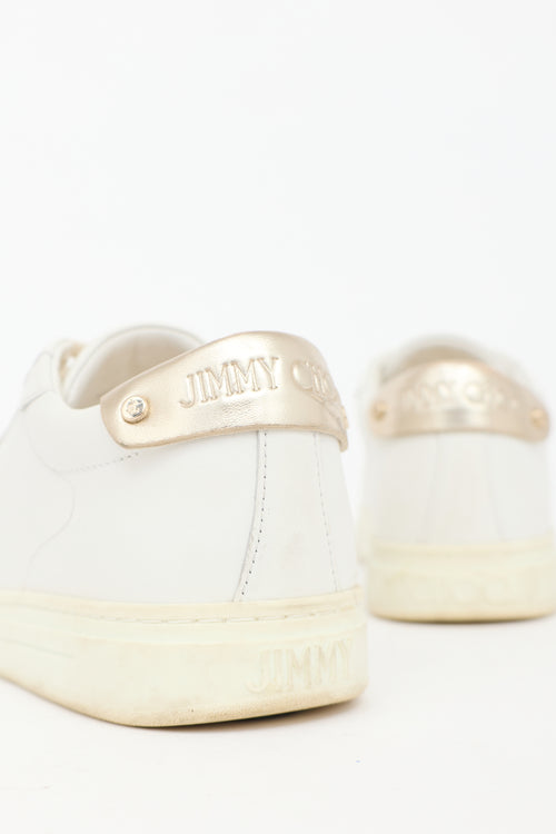 Jimmy Choo Leather Rome/F Sneaker
