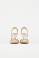 Jimmy Choo Leather Slingback Sandal