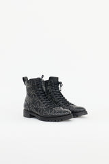 Jimmy Choo Leather Studded Cruz Boot