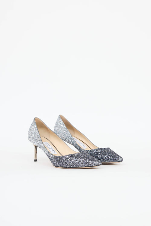 Jimmy Choo Glitter Romy Pump