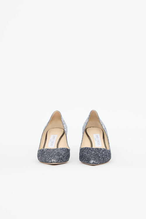 Jimmy Choo Glitter Romy Pump