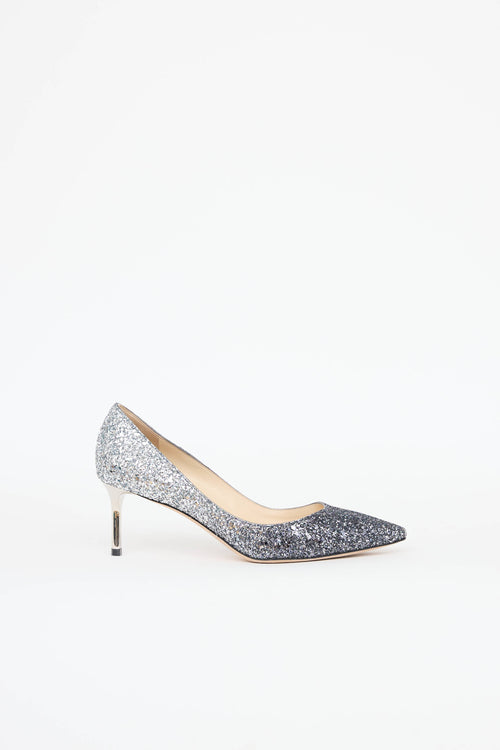 Jimmy Choo Glitter Romy Pump