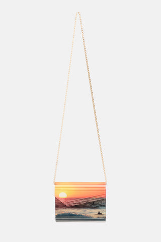 Jimmy Choo Surfer Sunset Clutch