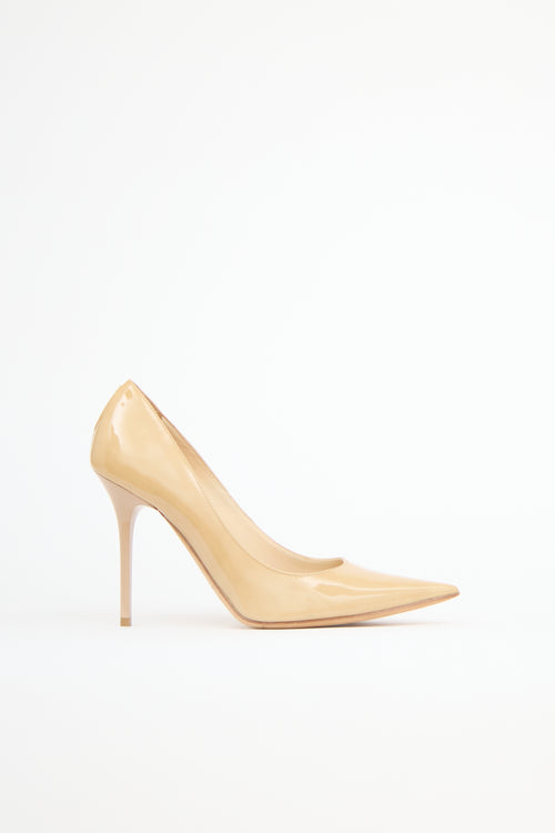 Jimmy Choo Patent Abel Pump