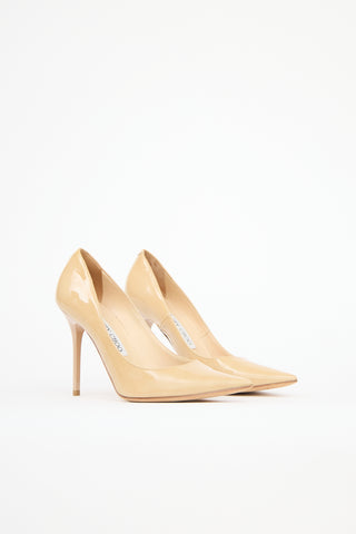 Jimmy Choo Patent Abel Pump