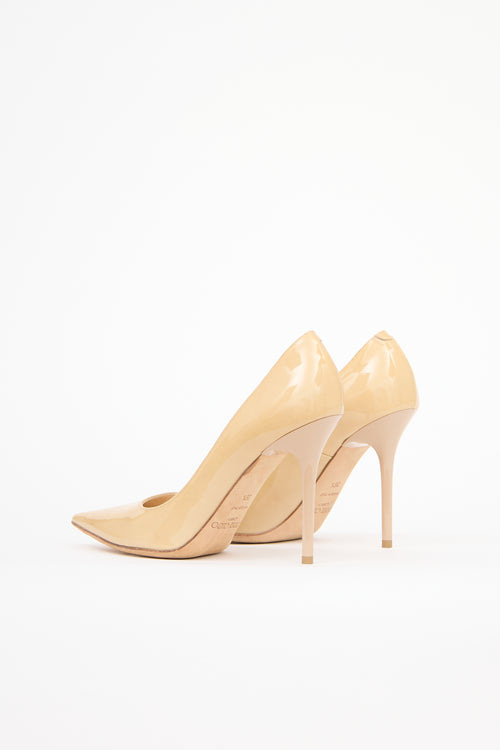 Jimmy Choo Patent Abel Pump