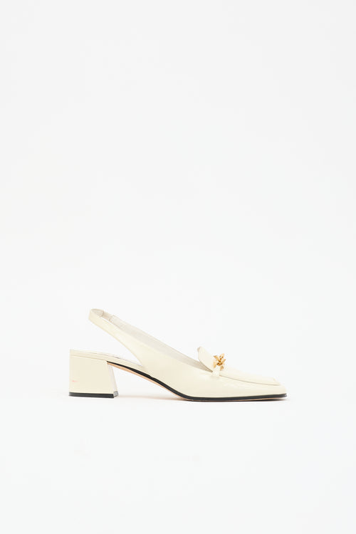 Jimmy Choo Patent Diamond Tilda Heel