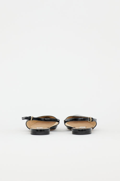 Jimmy Choo Patent Erin Flat