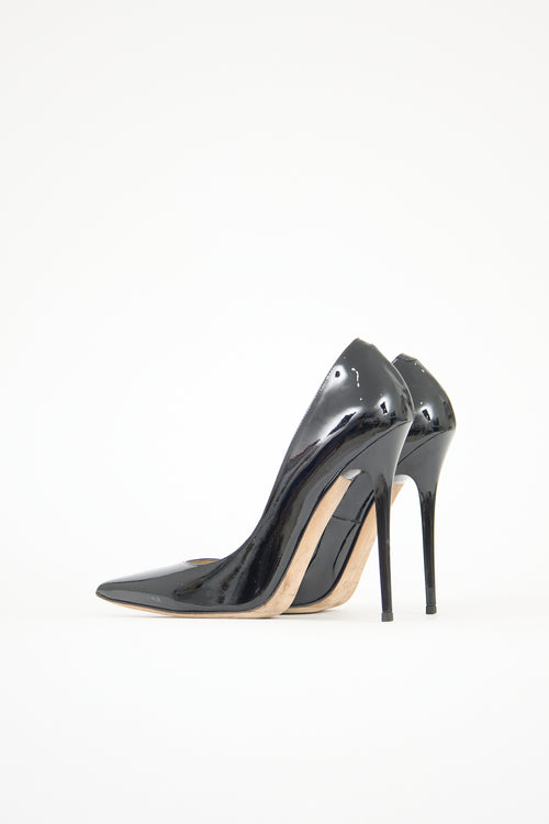 Jimmy Choo Patent Anouk 120 Pump