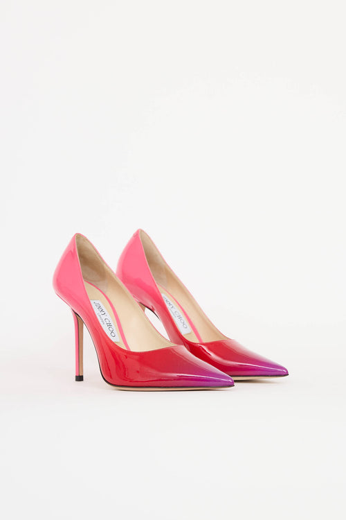 Jimmy Choo Gradient Patent Love 100 Pump