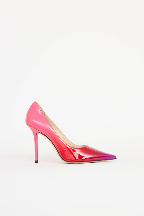 Jimmy Choo Gradient Patent Love 100 Pump