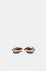 Jimmy Choo Leather Printed Fetto Flat