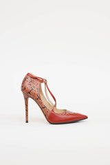 Jimmy Choo Leather Textured Pump