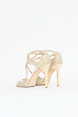 Jimmy Choo Glitter Ivette Sandal