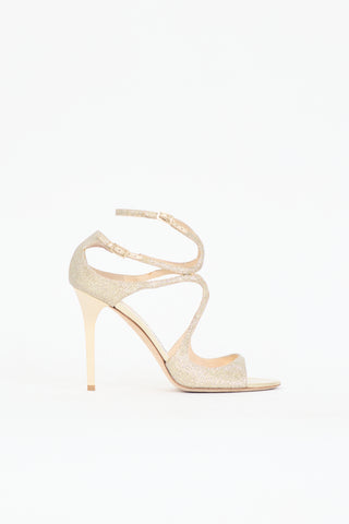 Jimmy Choo Glitter Ivette Sandal