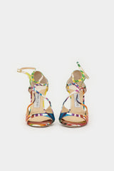 Jimmy Choo Satin Lance Sandal