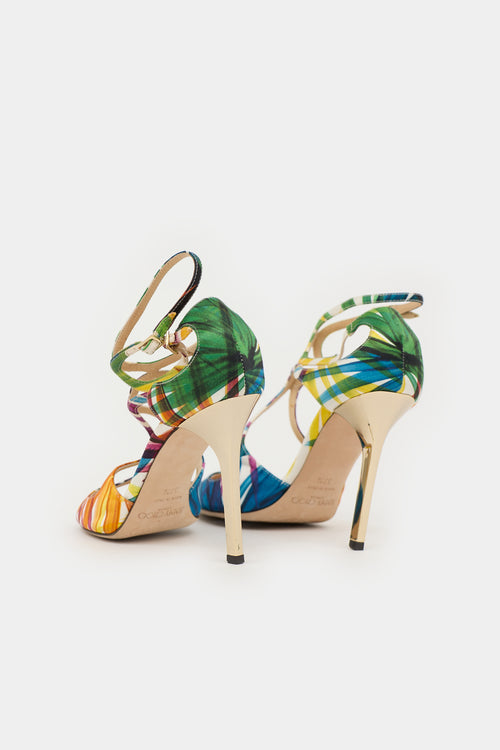 Jimmy Choo Satin Lance Sandal