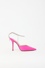 Jimmy Choo Satin Saeda 100 Heel
