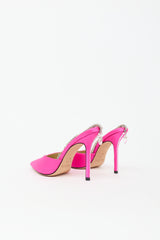 Jimmy Choo Satin Saeda 100 Heel