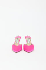 Jimmy Choo Satin Saeda 100 Heel