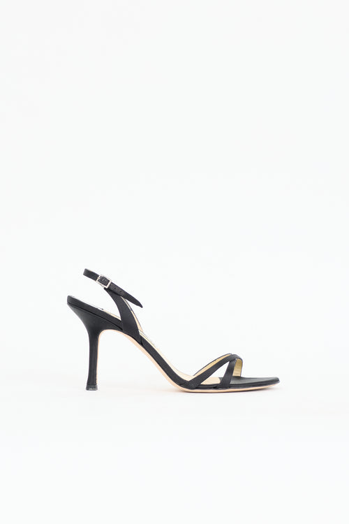Jimmy Choo Satin Elsy Sandal