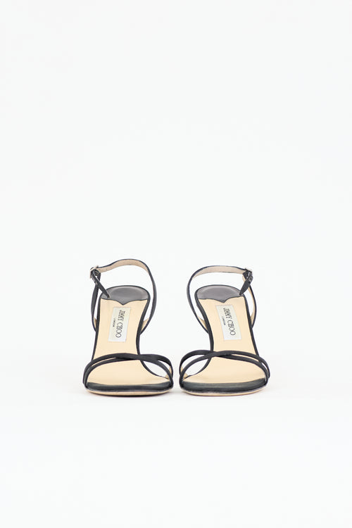 Jimmy Choo Satin Elsy Sandal